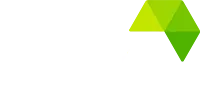 VPK-logo, hvit tekst og grønt symbol.